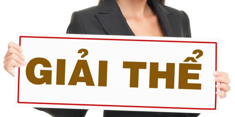 Đăng ký giải thể doanh nghiệp – Công ty TNHH một thành viên